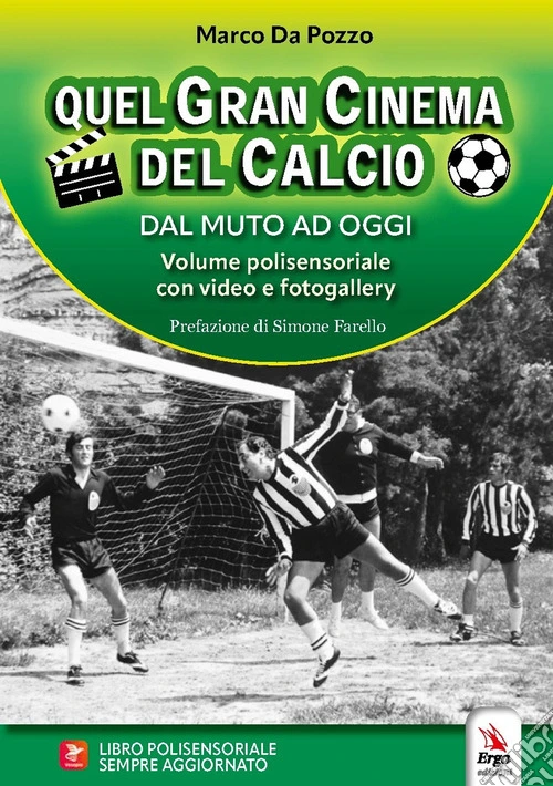 Quel gran cinema del calcio. Dal muto ad oggi. Con video