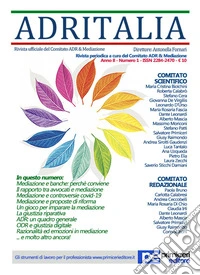ADR Italia (2021). Vol. 1 libro