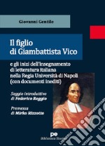 Il figlio di Giambattista Vico libro