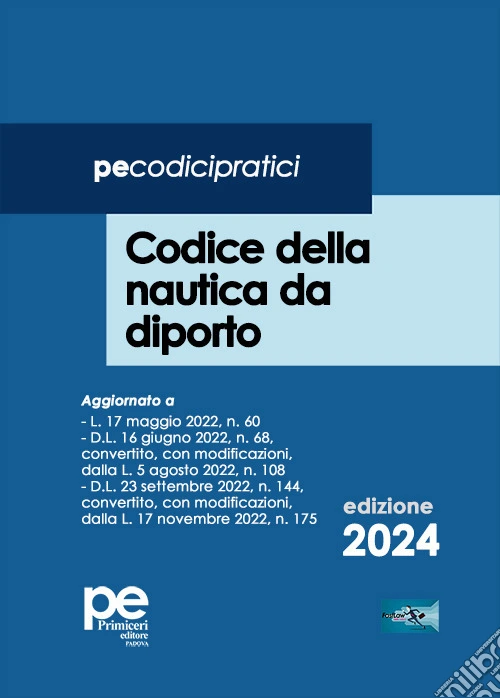 Codice della nautica da diporto 2024