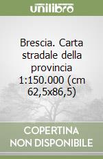 Brescia. Carta stradale della provincia 1:150.000 (cm 62,5x86,5) libro