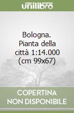 Bologna. Pianta della città 1:14.000 (cm 99x67) libro