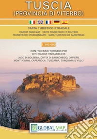 Tuscia. Carta turistico-stradale 1:140.000 libro
