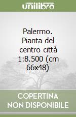 Palermo. Pianta del centro città 1:8.500 (cm 66x48) libro