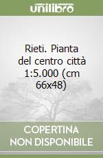 Rieti. Pianta del centro città 1:5.000 (cm 66x48) libro