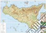 Sicilia. Carta stradale della regione 1:325.000 (cm 96x69) libro