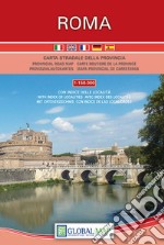 Roma. Carta stradale della provincia scala 1:150.000 (87,5 x 69 cm) libro