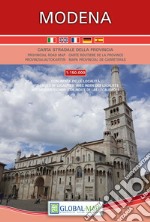 Modena. Carta stradale della provincia 1:150.000 libro