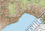 Liguria 1:350.000 (carta in rilievo con cornice) libro