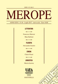 Merope. Vol. 66: Letteratura-filosofia-cinema-linguistica libro