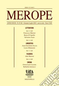 Merope. Vol. 67-68: Letteratura-filosofia-cinema-linguistica libro