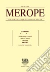 Merope. Vol. 72: Letteratura-linguistica libro di Marroni F. (cur.) D'Alfonso F. (cur.)