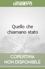 Quello che chiamano stato libro