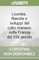 Lourdes. Nascita e sviluppi del culto mariano nella Francia del XIX secolo libro