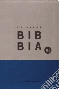 Bibbia R2. Versione riveduta 2020. Ediz. similpelle blu/grigio libro