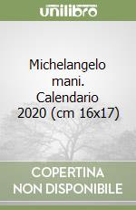Michelangelo mani. Calendario 2020 (cm 16x17) libro