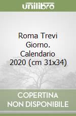 Roma Trevi Giorno. Calendario 2020 (cm 31x34) libro