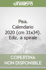 Pisa. Calendario 2020 (cm 31x34). Ediz. a spirale libro