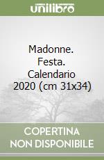 Madonne. Festa. Calendario 2020 (cm 31x34) libro