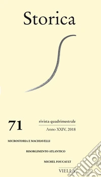 Storica (2018). Vol. 71 libro