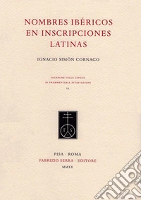 Nombres ibéricos en inscripciones latinas libro