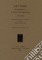 Lettere. Frammenti e testimonianze libro