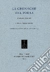 Le cronache del poeta libro di Marin Biagio Camuffo P. (cur.)