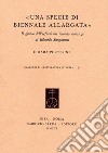 «Una specie di Biennale allargata». Il giuoco dell'ecfrasi nel secondo romanzo di Edoardo Sanguineti libro