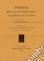 Storia della letteratura dalmata italiana libro