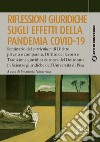 Riflessioni giuridiche sugli effetti della pandemia Covid-19 libro di Navarretta E. (cur.)