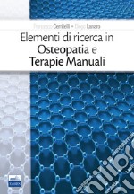 Elementi di ricerca in osteopatia e terapie manuali libro