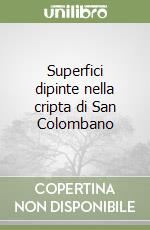 Superfici dipinte nella cripta di San Colombano libro