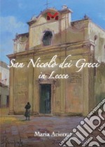 San Nicolò dei Greci in Lecce libro