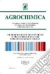 Agrochimica. The researches of University of Pisa in the field of the effects of climate change libro