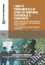 I diritti fondamentali in epoca di pandemia. Seminario interno del Corso di Alta Formazione in Giustizia costituzionale e tutela giurisdizionale dei diritti, anno 2021 libro