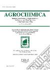 Agrochimica (2022). Vol. 67: Special issue libro