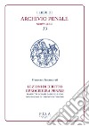 Lezioni di diritto e procedura penale. Compilate dagli studenti I. Fittaioli, G. Bianchi e G. Olivi, V. Renis negli A.A. 1908-1909 e 1909-1910 libro