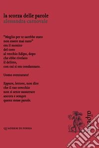 La scorza delle parole libro