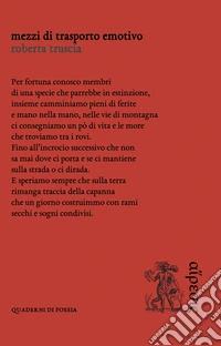 Mezzi di trasporto emotivo libro