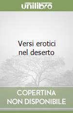 Versi erotici nel deserto libro