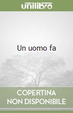 Un uomo fa libro
