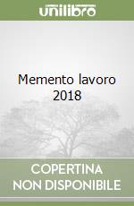 Memento lavoro 2018