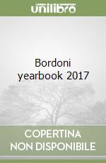 Bordoni yearbook 2017 libro