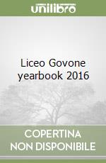 Liceo Govone yearbook 2016