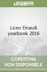 Liceo Einaudi yearbook 2016 libro