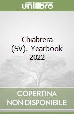Chiabrera (SV). Yearbook 2022