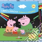 Colora e completa. Libro lavagna. Peppa Pig. Ediz. a colori. Con gadget libro