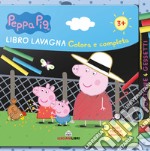 Colora e completa. Libro lavagna. Peppa Pig. Ediz. a colori. Con gadget