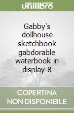 Gabby's dollhouse sketchbook gabdorable waterbook in display 8 libro