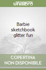 Barbie sketchbook glitter fun libro